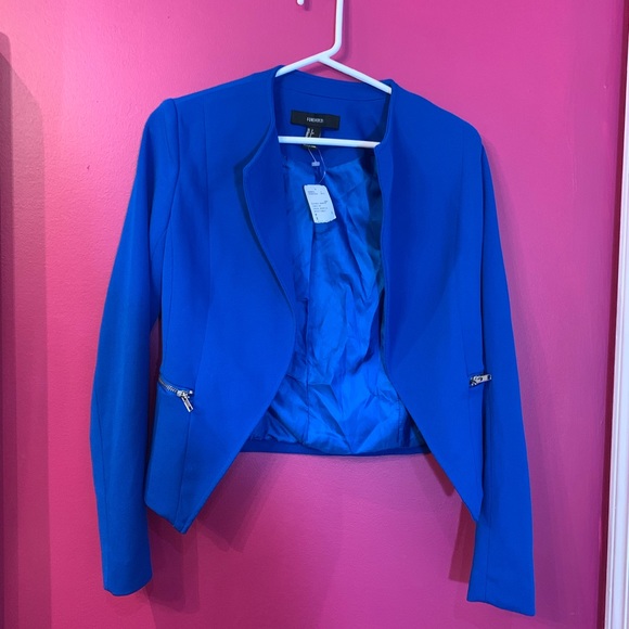 Forever 21 blue blazer - Picture 1 of 1